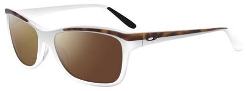 Confront in White Tortoise / Dark Brown Gradient