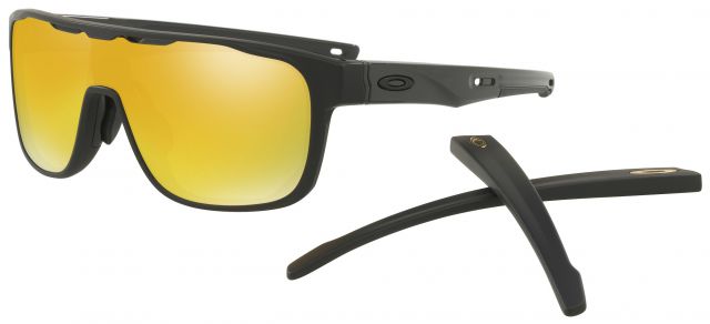Crossrange Shield (AF) in Matte Black / 24K Gold Iridium