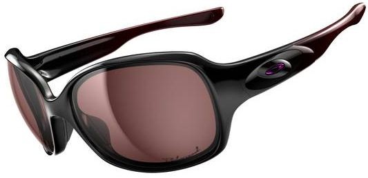 Drizzle in Polished Black/Rose Metallic / OO Grey Polarized