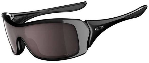 Forsake in Polished Black / OO Grey Polarized