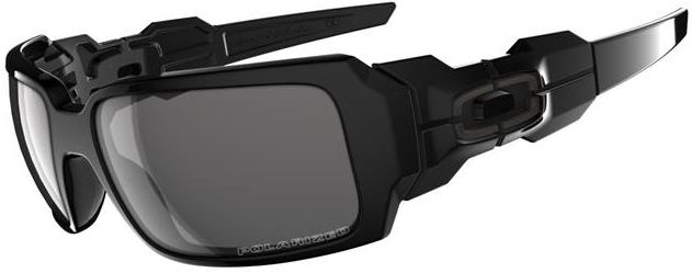 Oil Drum II in Polished Black / Grey Polarized