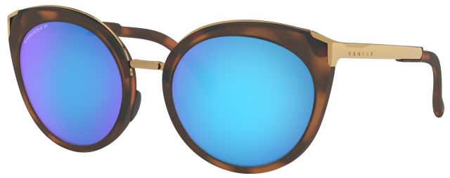 Top Knot in Matte Brown Tortoise / Prizm Sapphire Polarized