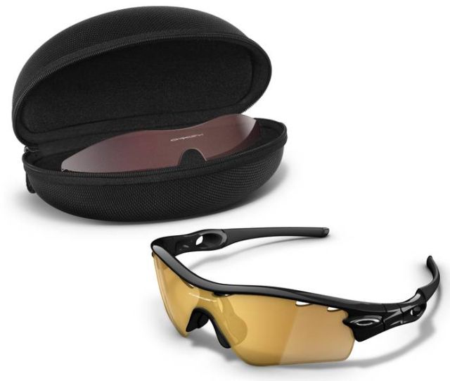 Radar Golf Array in Black Gunmetal / Prizm MX Low Light