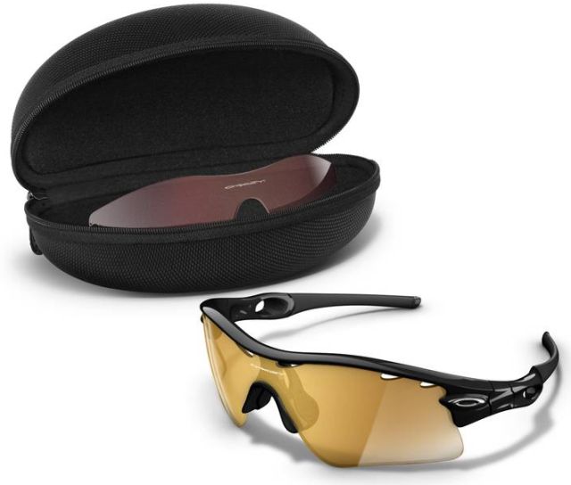 Radar Golf Array in Jet Black (Range) / Gold Iridium Vented / G30
