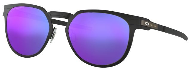 Diecutter in Satin Black / Violet Iridium Polarized