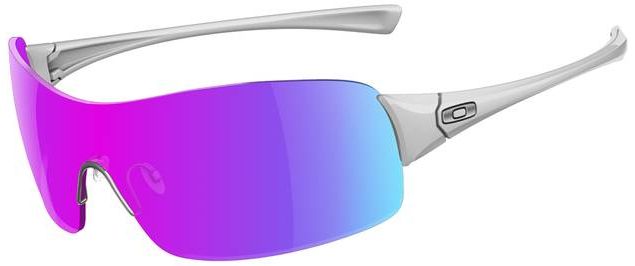 Conduct Squared in Polished White / Violet