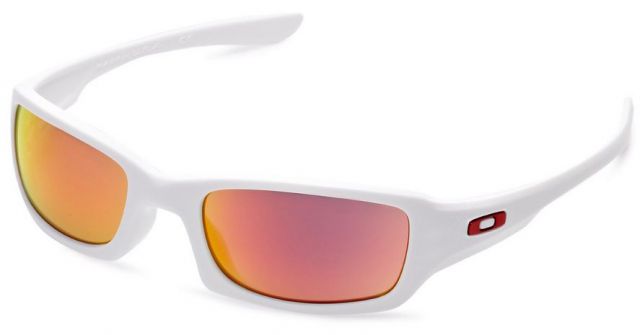 Fives Squared (AF) in Polished White / Ruby Iridium