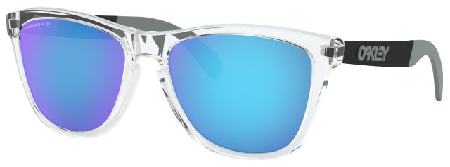 Frogskins Mix (AF) in Polished Clear / Prizm Sapphire Iridium Polarized
