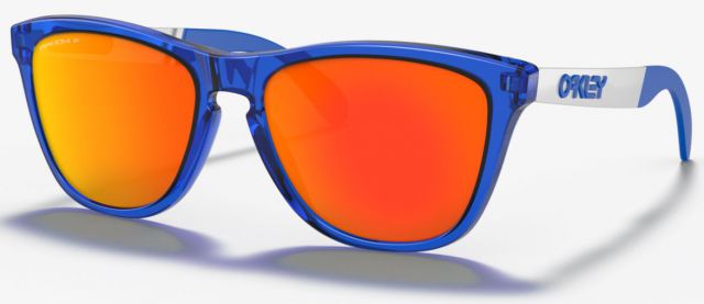 Frogskins Mix (AF) in Crystal Blue / Prizm Ruby Iridium Polarized