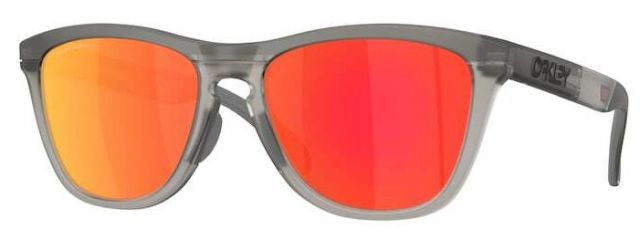 Frogskins Range XL in Matte Grey Smoke / Prizm Ruby Iridium