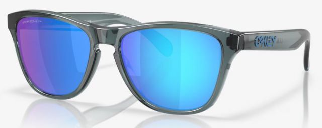 Frogskins S in Crystal Black / Prizm Sapphire Iridium Polarized