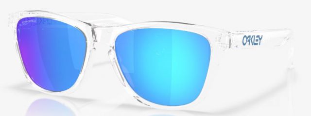 Frogskins S in Polished Clear / Prizm Sapphire Iridium
