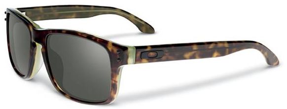 Holbrook LX in Tortoise/Green / Dark Grey