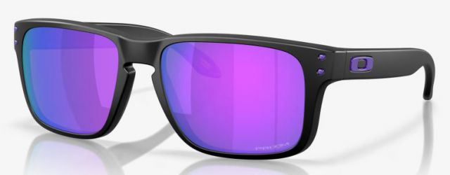 Holbrook S in Matte Black / Prizm Violet