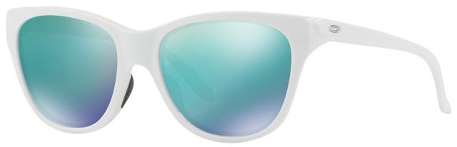 Hold Out in Polished White / Jade Iridium