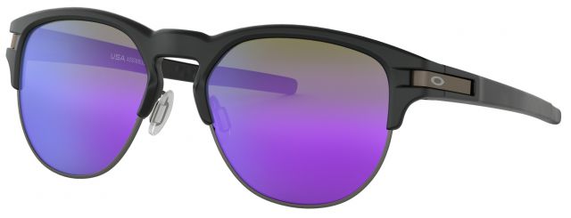 Latch Key M in Matte Black / Violet Iridium