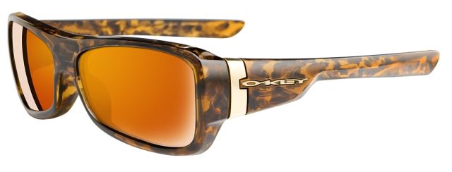 Montefrio (Stretchline) in Brown Tortoise - Polished Gold Band / Bronze