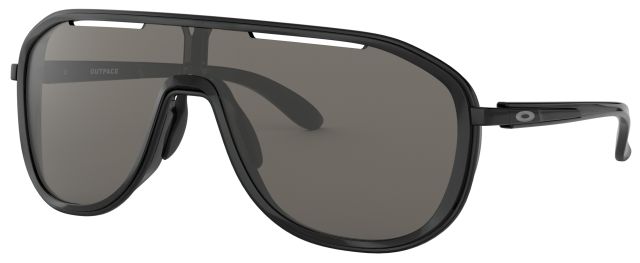 Outpace in Black Ink-Polished Black / Warm Grey