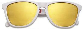 Supreme Frogskins in Polished White / 24K Gold Iridium