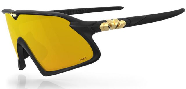 Megawatt Max in Matte Black / Gold / Gold Plasmachromatic m9m