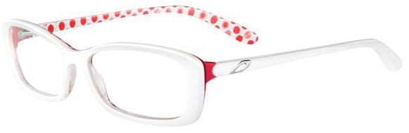 Cross Court in White Dotty (53) / Clear