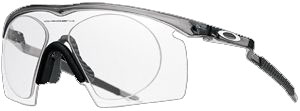 M Frame Strike Rx in Crystal Black / Clear