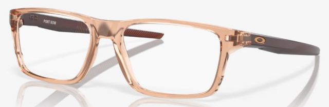Port Bow in Polished Transparent Sepia / Clear