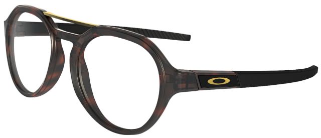 Scavenger in Satin Brown Tortoise-Gold / Clear