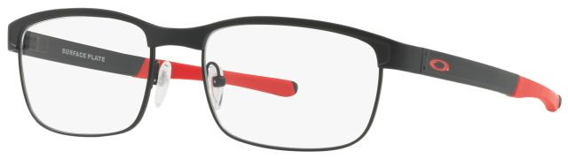 Surface Plate in Matte Black Redline / Clear