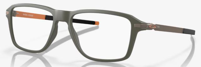 Wheel House in Matte Olive / Clear