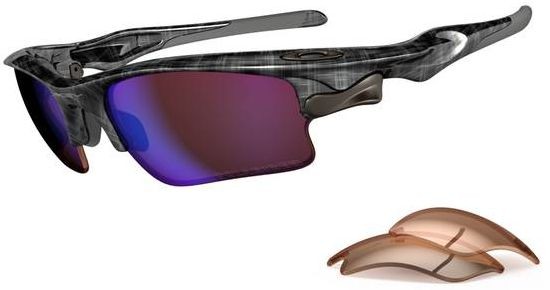 Fast Jacket XL (AF) in Black Plaid (52) w/VR50 / G30 Iridium Polarized