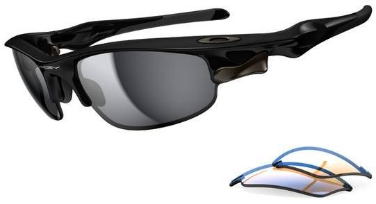 Oakley Fast Jacket Polarized Sunglasses OO9097-3072 White/OO