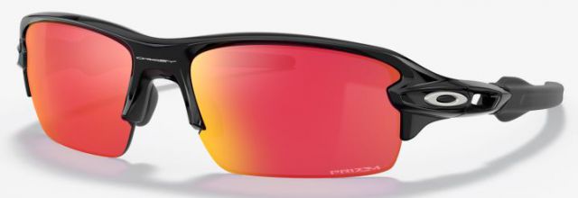 Flak XS in Polished Black / Prizm Field
