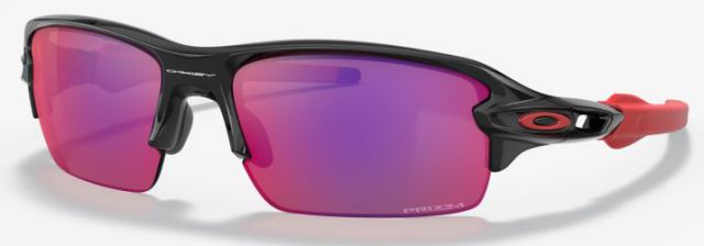 Flak XS in Polished Black / Prizm Road