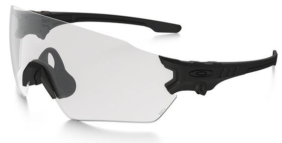 SI Industrial Tombstone Spoil in Matte Black / Clear