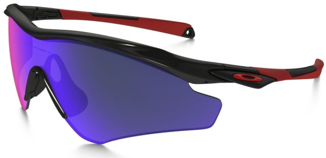 M2 XL (AF) in Polished Black / +Red Iridium