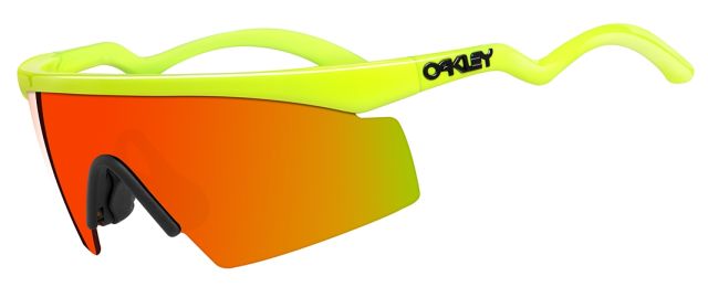 Oakley Razor Blade 1980's Neon Sunglasses - Fire Iridium Blade - NEAR MINT
