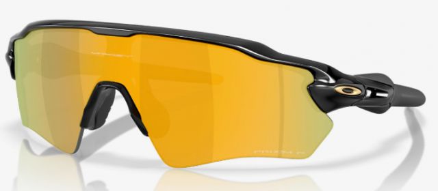 Radar EV Path S in Polished Black / Prizm 24k Polarized