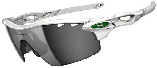 RadarLock Pitch (AF) in Polished White (Vented) / Slate Iridium