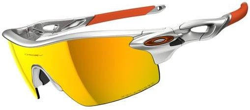 RadarLock Pitch (AF) in Silver / Fire Iridium Polarized