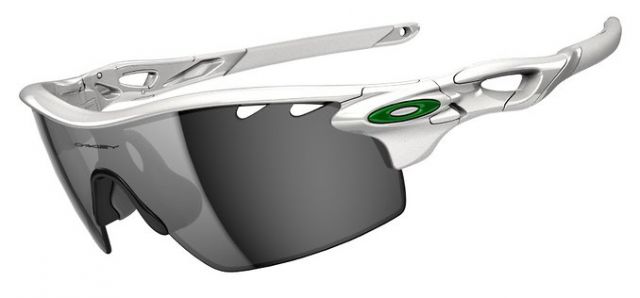 RadarLock Pitch (AF) in Polished White (Vented) / Slate Iridium
