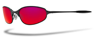 A Wire 2.0 Spring Hinge in Gunmetal / +Red Iridium