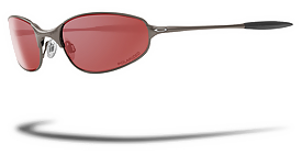 A Wire 2.0 Spring Hinge in Titanium Pewter / VR28 Blue Iridium Polarized