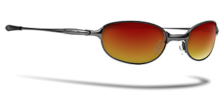 E Wire 2.1 in Pewter / Ruby Iridium