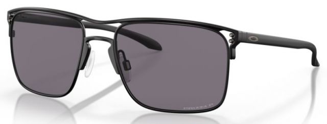 Holbrook Ti in Satin Black / Prizm Grey Polarized