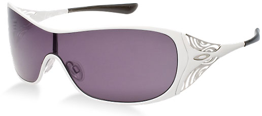 Liv in Polished White / Warm Grey