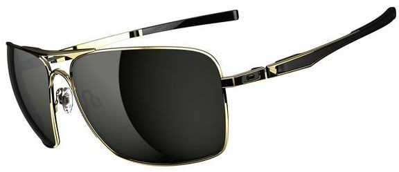 Plaintiff Squared in Polished Gold / Dark Grey
