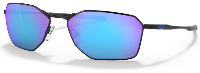 Savitar in Satin Black / Prizm Sapphire Iridium Polarized