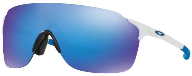EVZero Stride (AF) in Polished White / Sapphire Iridium