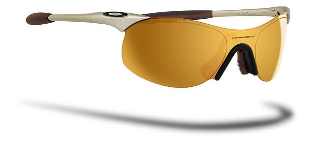 OAKLEY ZERO FMJ Platinum × ブラウンミラー 美品 OAKLEY(オークリー) 00's Mirror Lens Metal Sunglasses ミラー
